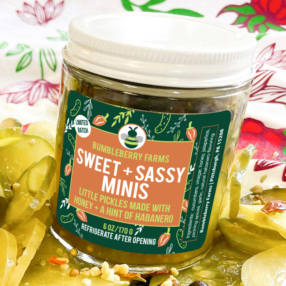 Sweet + Sassy Mini Pickles