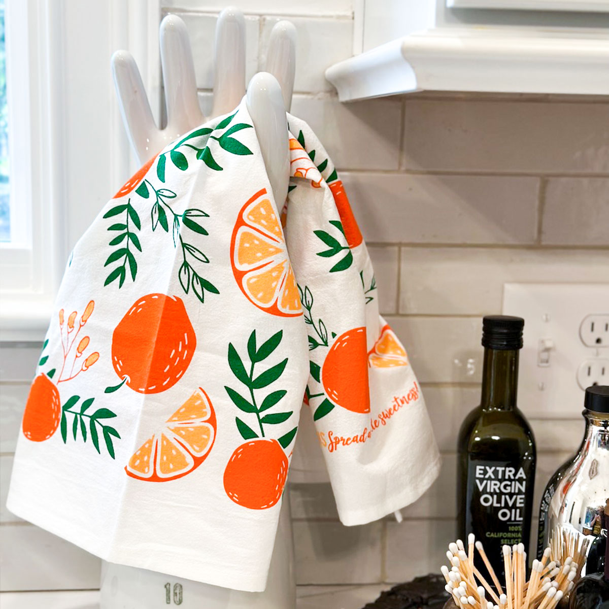 Orange Dish Towel