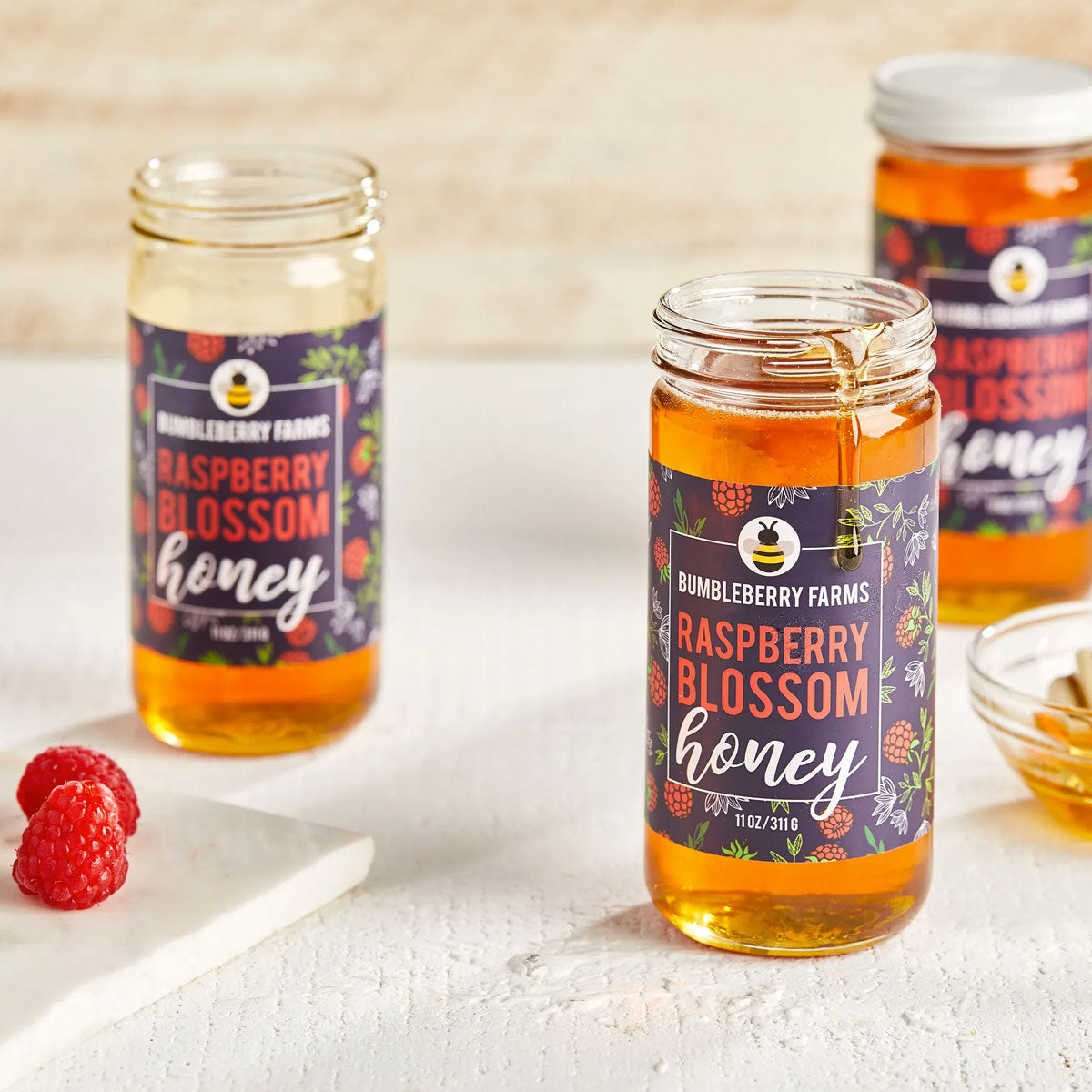 Bumbleberry Farms Raspberry Blossom Honey