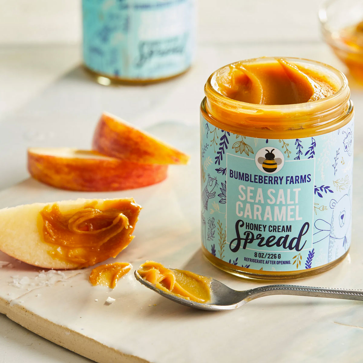 Sea Salt Caramel Honey Cream Spread