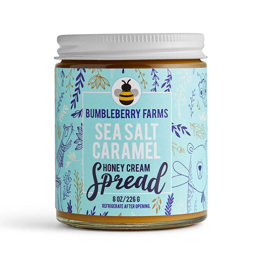 Sea Salt Caramel Honey Cream Spread