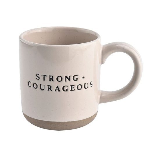 Strong and Courageous Mug