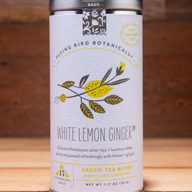 White Lemon Ginger Tea